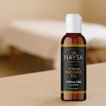 Load image into Gallery viewer, Massage Oil with 1,500mg CBD