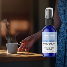Load image into Gallery viewer, Water Soluble Nano CBD Drops 600mg – Peppermint