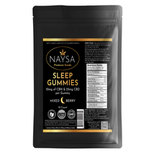 Load image into Gallery viewer, Sleep Gummies with 10mg CBN & 25mg CBD 10 ct.