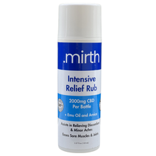 Load image into Gallery viewer, CBD Intensive Relief Rub 2,000mg with Arnica & Emu Oil