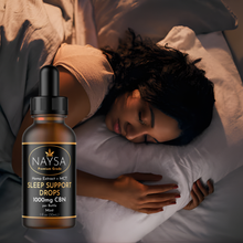 Load image into Gallery viewer, CBN Sleep Support Tincture Drops (with MCT)
