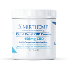 Load image into Gallery viewer, < .1% THC CBD Active Relief Cream 150mg
