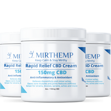 Load image into Gallery viewer, < .1% THC CBD Active Relief Cream 150mg
